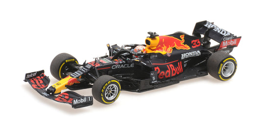 RED BULL RACING RB16B MAX VERSTAPPEN WINNER MEXICAN GP WORLD CHAMPION 2021 - 1/43 - Minichamps