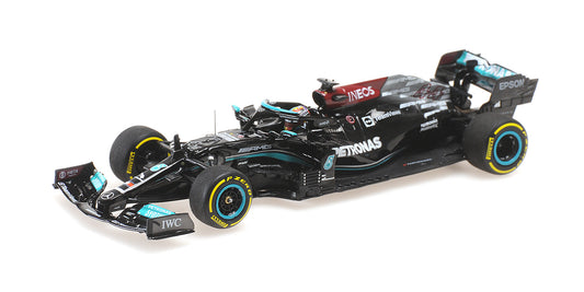MERCEDES W12 LEWIS HAMILTON WINNER QATAR GP 2021 - 1/43 - Minichamps