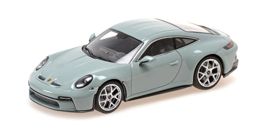 PORSCHE 911 (992) S/T GREEN METALLIC 2023 - 1/43 - Minichamps