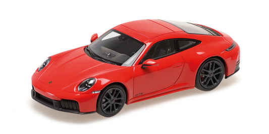 PORSCHE 911 (992.2) CARRERA GTS RED 2024 - 1/43 - Minichamps