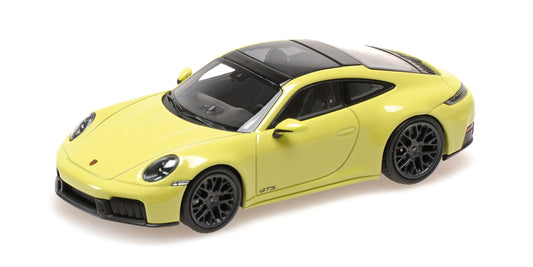 PORSCHE 911 (992.2) CARRERA GTS YELLOW METALLIC 2024 - 1/43 - Minichamps