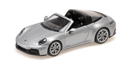 PORSCHE 911 (992.2) TARGA 4 GTS SILVER 2024 - 1/43 - Minichamps