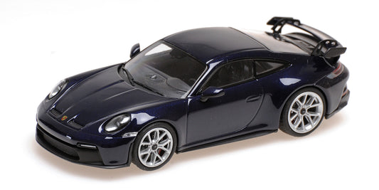 PORSCHE 911 (992) GT3 BLUE METALLIC 2021 - 1/43 - Minichamps