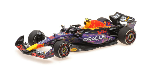 RED BULL RACING RB19 SERGIO PEREZ 3RD PLACE LAS VEGAS GP 2023 - 1/43 - Minichamps