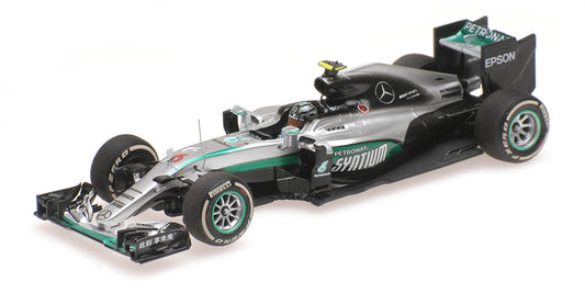 MERCEDES AMG W07 HYBRID NICO ROSBERG WINNER CHINESE GP WORLD CHAMPION F1 2016 - 1/43 - Minichamps