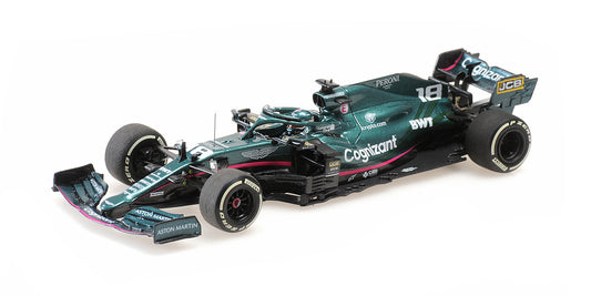 ASTON MARTIN AMR21 LANCE STROLL MONACO GP 2021 - 1/43 - Minichamps