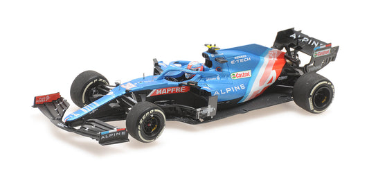 ALPINE F1 TEAM A521 ESTEBAN OCON WINNER HUNGARIAN GP 2021 - 1/43 - Minichamps