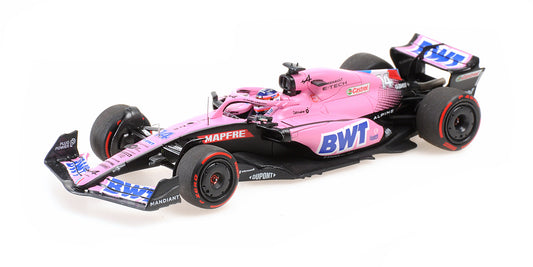 BWT ALPINE F1 TEAM A522 FERNANDO ALONSO BAHRAIN GP 2022 - 1/43 - Minichamps