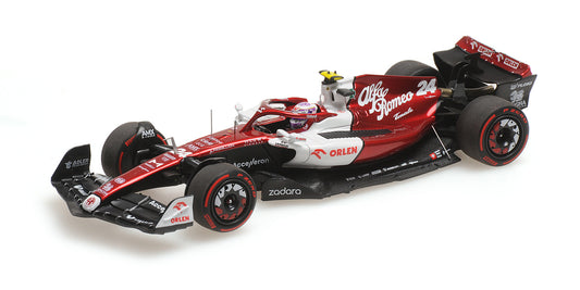 ALFA ROMEO C42 GUANYU ZHOU BAHRAIN GP 2022 - 1/43 - Minichamps