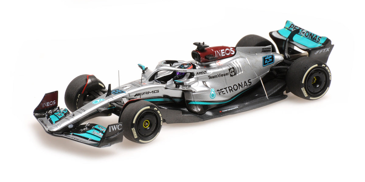 MERCEDES AMG W13 GEORGE RUSSELL 3RD AUSTRALIAN GP 2022 - 1/43 - Minichamps