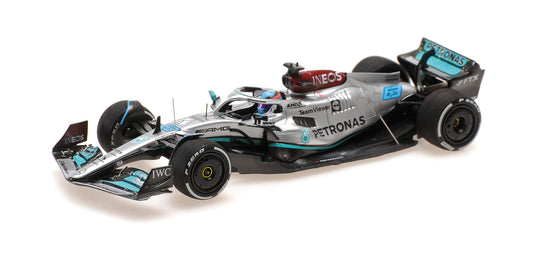 MERCEDES AMG W13 GEORGE RUSSELL 3RD PLACE FRENCH GP 2022 - 1/43 - Minichamps