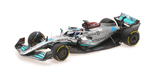 MERCEDES AMG W13 GEORGE RUSSELL 3RD HUNGARIAN GP 2022 - 1/43 - Minichamps