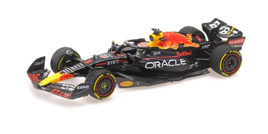 RED BULL RACING RB18 MAX VERSTAPPEN WINNER DUTCH GP WORLD CHAMPION 2022 - 1/43 - Minichamps