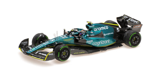ASTON MARTIN AMR22 SEBASTIAN VETTEL SINGAPORE GP 2022 - 1/43 - Minichamps
