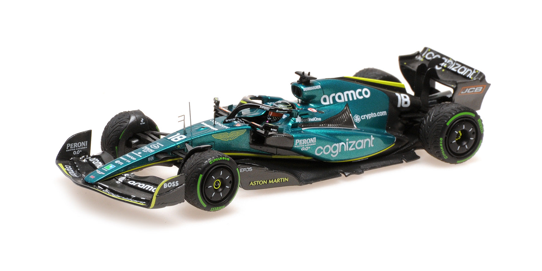 Aston Martin - F1 AMR22 n°18 (2022) 1:43 - Singapore GP - Lance Stroll –  Triple Crown ModelStore