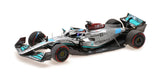 Mercedes W13 n°63 (2022) 1:43 - Winner Brazilian GP - George Russell - Minichamps