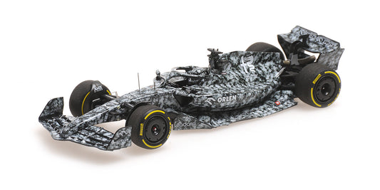 ALFA ROMEO C42 ROBERT KUBICA TESTING BARCELONA 2022 - 1/43 - Minichamps