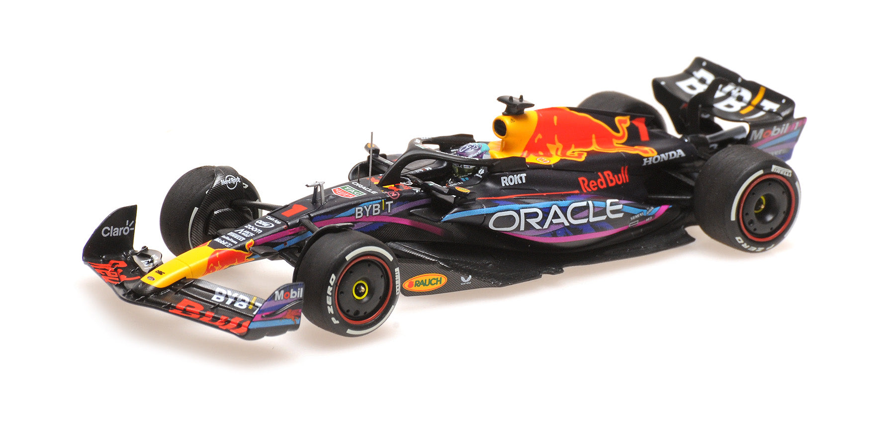 GPworld特注 1/43 RB19 2023マイアミGP フェルスタッペン Red Bull - F1 RB19 n°1 (2023) 1:43 - Winner Miami GP - Max