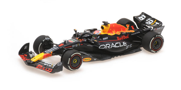 Red Bull - F1 RB19 n°1 (2023) 1:43 - Winner Hungarian GP - Max Verstappen - Minichamps