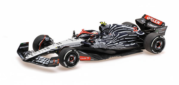 AlphaTauri - F1 AT04 n°22 (2023) 1:43 - Las Vegas GP - Yuki Tsunoda - Minichamps