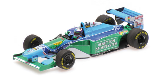BENETTON FORD B194 JJ LEHTO MONACO GP 1994 - 1/43 - Minichamps