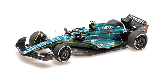 ASTON MARTIN AMR23 FERNANDO ALONSO 2ND CANADA GP 2023 - 1/43 - Minichamps