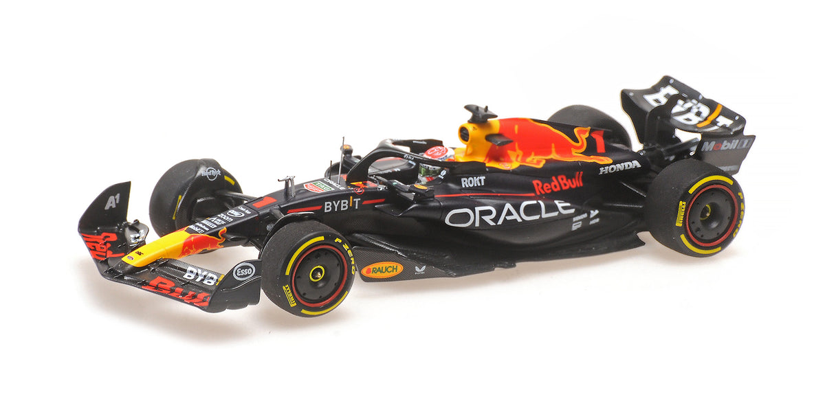 RED BULL RACING RB19 MAX VERSTAPPEN WINNER BRITISH GP WORLD CHAMPION 2023 - 1/43 - Minichamps