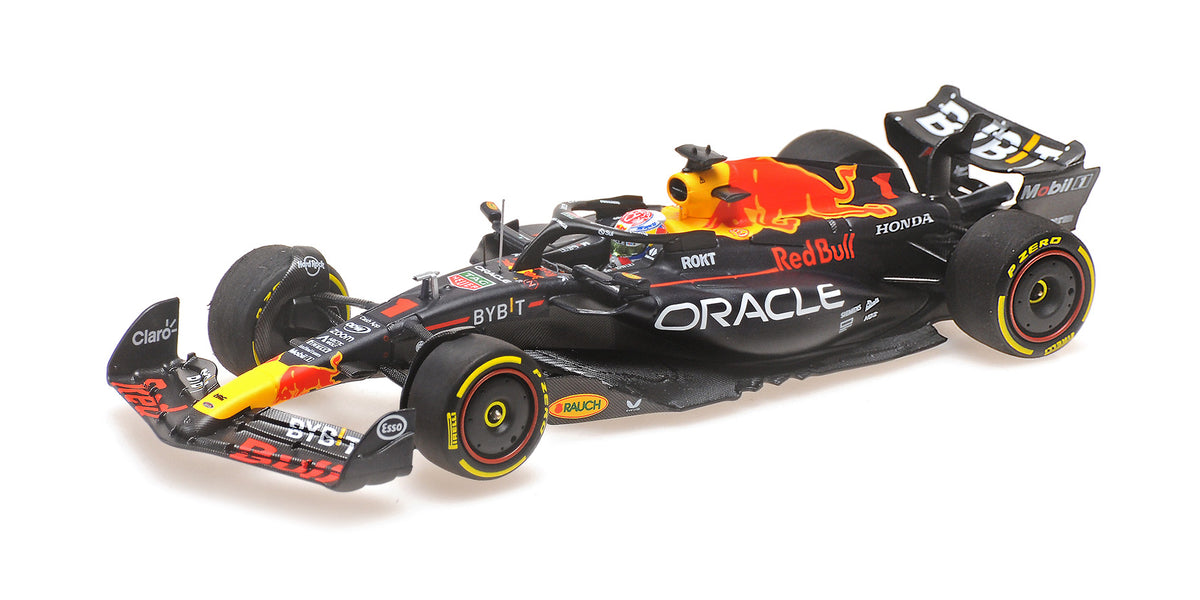 RED BULL RACING RB19 MAX VERSTAPPEN WINNER ITALIAN GP WORLD CHAMPION 2023 - 1/43 - Minichamps