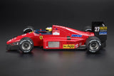 فيراري - F1-86B رقم 27 (1986) 1:18 - ميشيل ألبوريتو - سباق الجائزة الكبرى النمساوي الثاني مع سائق - نسخ سباق الجائزة الكبرى