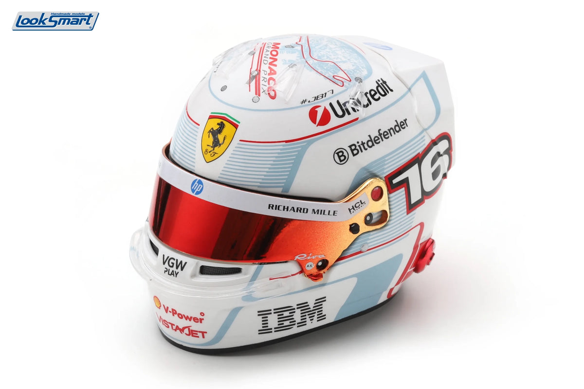 Charles Leclerc - 2025 - Helmet Ferrari - Monaco GP - 1:5 - LSHEL013 - Looksmart