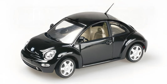 VOLKSWAGEN NEW BEETLE 1998 BLACK - 1/43 - Minichamps