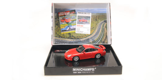 PORSCHE 911 GT3 RED SPORT AUTO 1999 - 1/43 - Minichamps