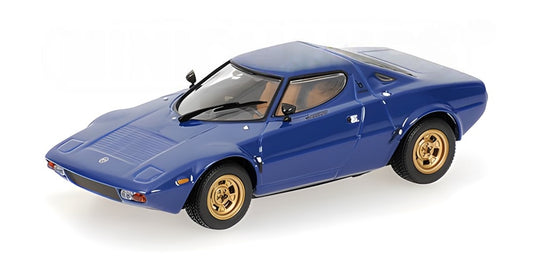 LANCIA STRATOS 1974 DARK BLUE - 1/43 - Minichamps