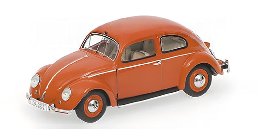 VOLKSWAGEN 1200 EXPORT 1951 FEUERWEHR DORTMUND WITH ENGINE - 1/43 - Minichamps