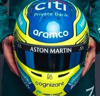 Fernando Alonso Helmet 1:5 (2024) - Spark