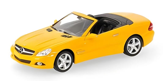 MERCEDES BENZ SL CLASS 2008 YELLOW 'LINEA GIALLO' - 1/43 - Minichamps