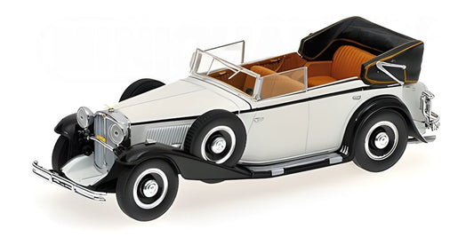 MAYBACH ZEPPELIN 1932 WHITE & BLACK - 1/43 - Minichamps