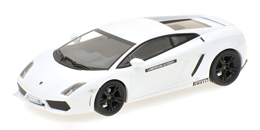 LAMBORGHINI GALLARDO LP560-4 WHITE LAMBORGHINI ACADEMY - 1/43 - Minichamps