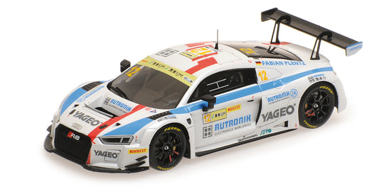 AUDI R8 LMS HCB RUTRONIC RACING PLENTZ MACAU GT CUP FIA GT WORLD CUP 2017 - 1/43 - Minichamps