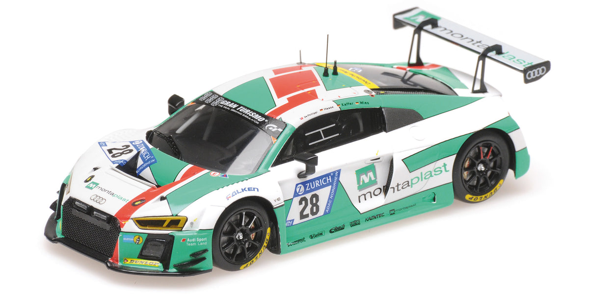 AUDI R8 LMS TEAM LAND DE PHILIPPI MIES HAASE KAFFER 24H NURBURGRING 20 ...