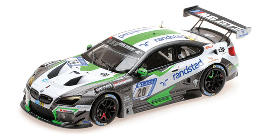 BMW M6 GT3 MULLER SPENGLER KROHN WITTMER 24H NURBURGRING 2017 - 1/43 - Minichamps