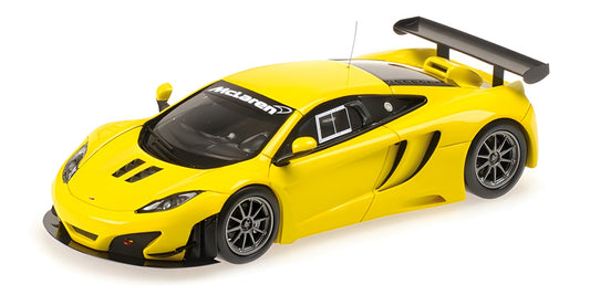 McLAREN MP4-12C GT3 2012 YELLOW - 1/43 - Minichamps