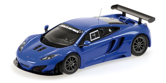 McLAREN MP4-12C GT3 STREET 2012 BLUE - 1/43 - Minichamps