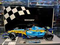 Renault - F1 R25 n.1 (2005) 1:18 - 3rd Brazil GP - F. Alonso - World Champion - Minichamps