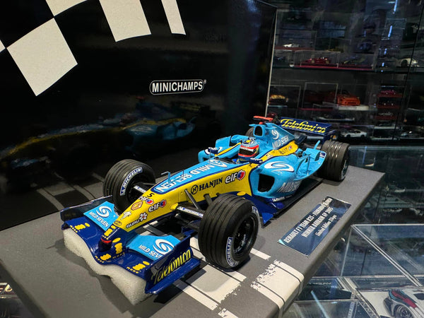 Renault - F1 R25 (2005) 1:18 - Winner Bahrain GP - F. Alonso - World Champion - Minichamps