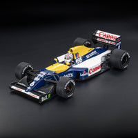 Williams FW14/B n°6 (1992) 1:12 - Riccardo Patrese - 2nd British GP - GP1228BWD - With Driver - GP Replicas