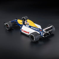 Williams FW14/B n°5 (1992) 1:12 - Nigel Mansell - Pole position, Fastest Lap and Winner British GP - GP1228AWD - With Driver - GP Replicas