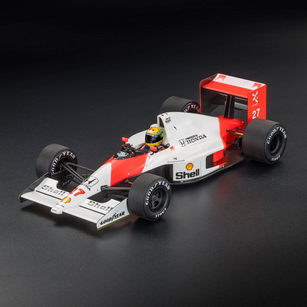 Mclaren MP4/5B n°27 (1990) 1:18 - Ayrton Senna - Winner Italy GP, Monza - With Driver - GP034DWD - GP Replicas