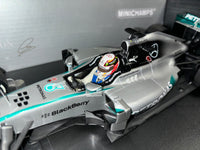 Mercedes W05 1:18 - World Champion 2014- Lewis Hamilton - Minichamps