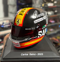 Carlos Sainz Helmet 1:5 - Monza 2023 - Spark